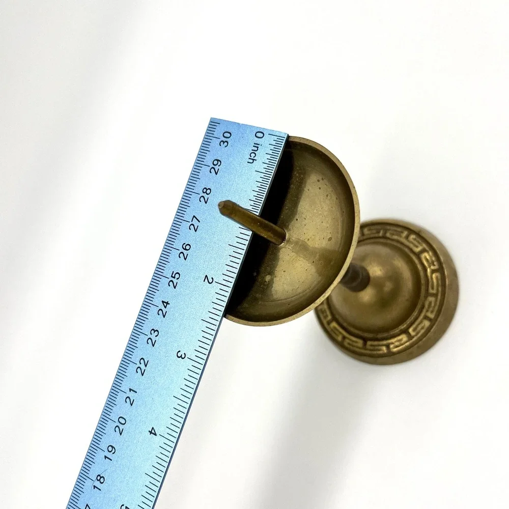 Vintage Brass Candlestick Holder Small Tabletop‎ Candle Holder Home Decor